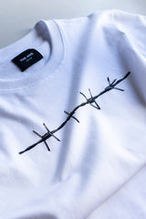 WIRE TEE IN WHITE