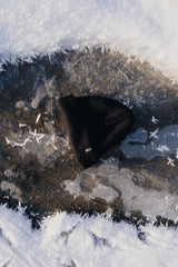 MERINO WINTER BEANIE IN BLACK