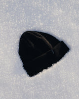 MERINO WINTER BEANIE IN BLACK