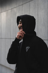 SEDUCE HOODIE IN NOIR 450gsm