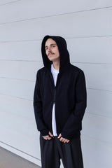 LOGO ZIP HOODIE JACKET 450GSM