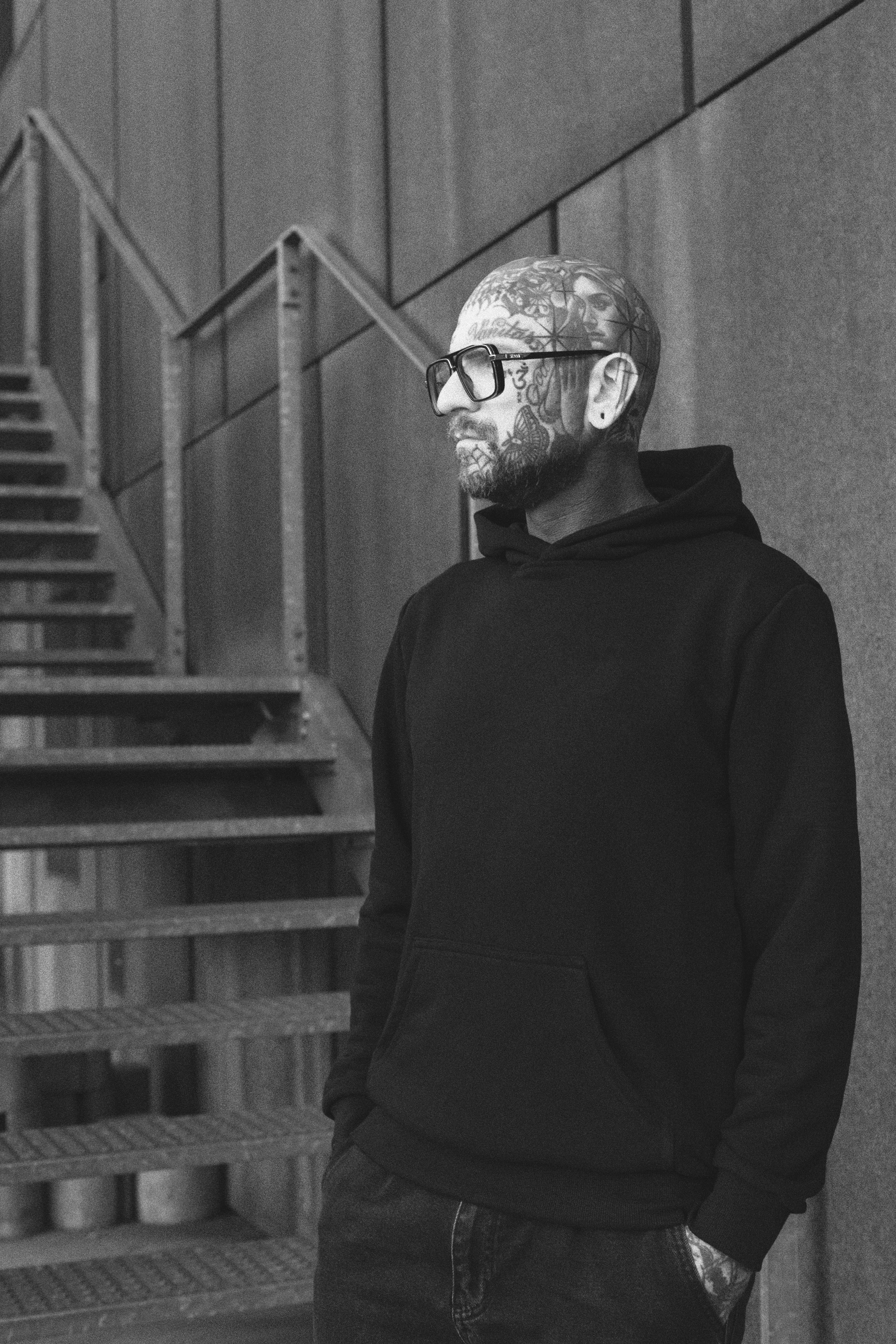 PLAIN HEAVY FLEECE HOODIE