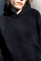 EMBRIODERY BLACK HOODIE