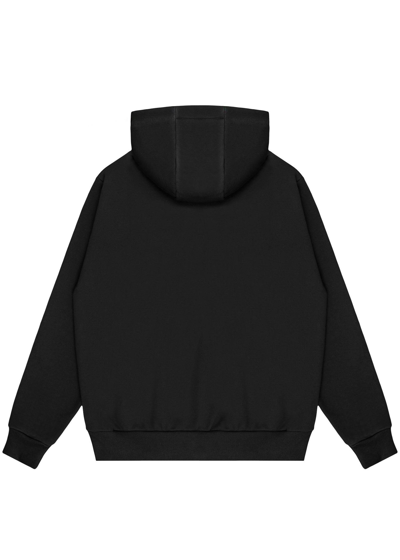 BLACK HOODIE 450GSM