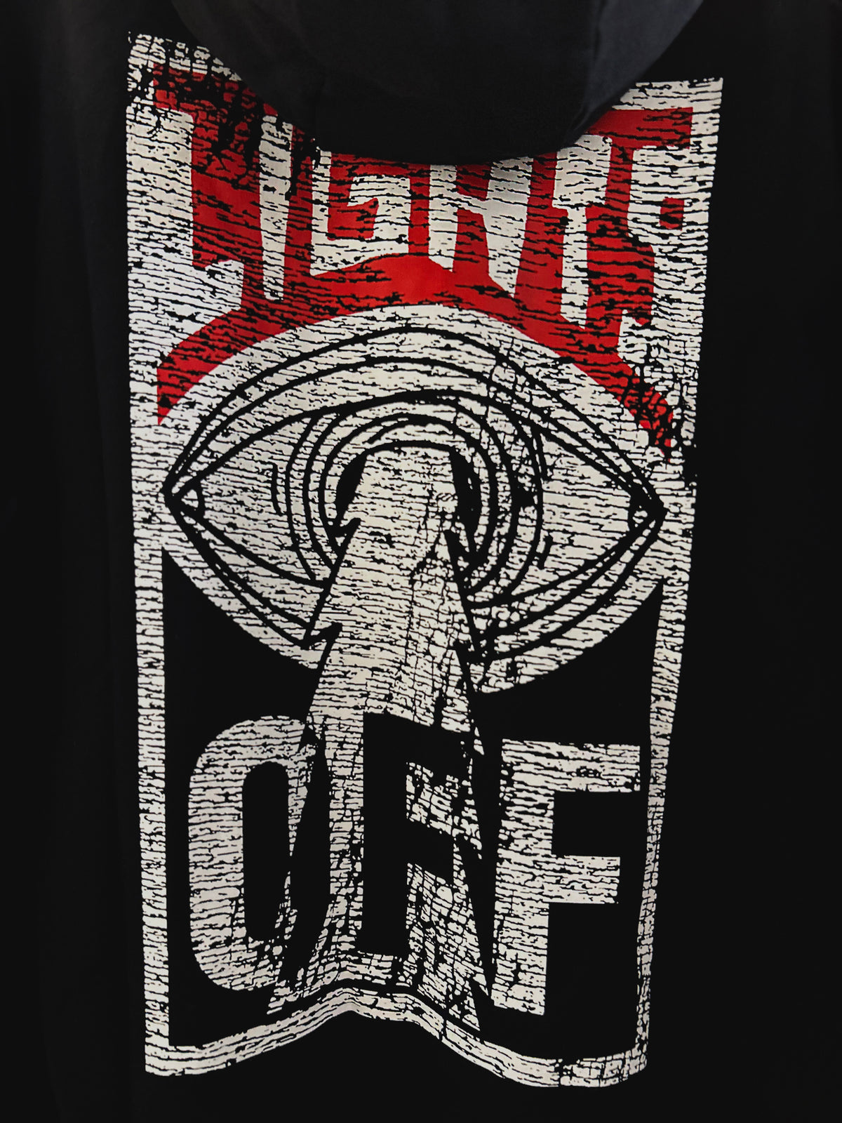 LIGHTS OFF HOODIE 450GSM POLYDOR RECORDS L.E.