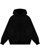 ROUGH BLACK HOODIE 470GSM LIMITED BF
