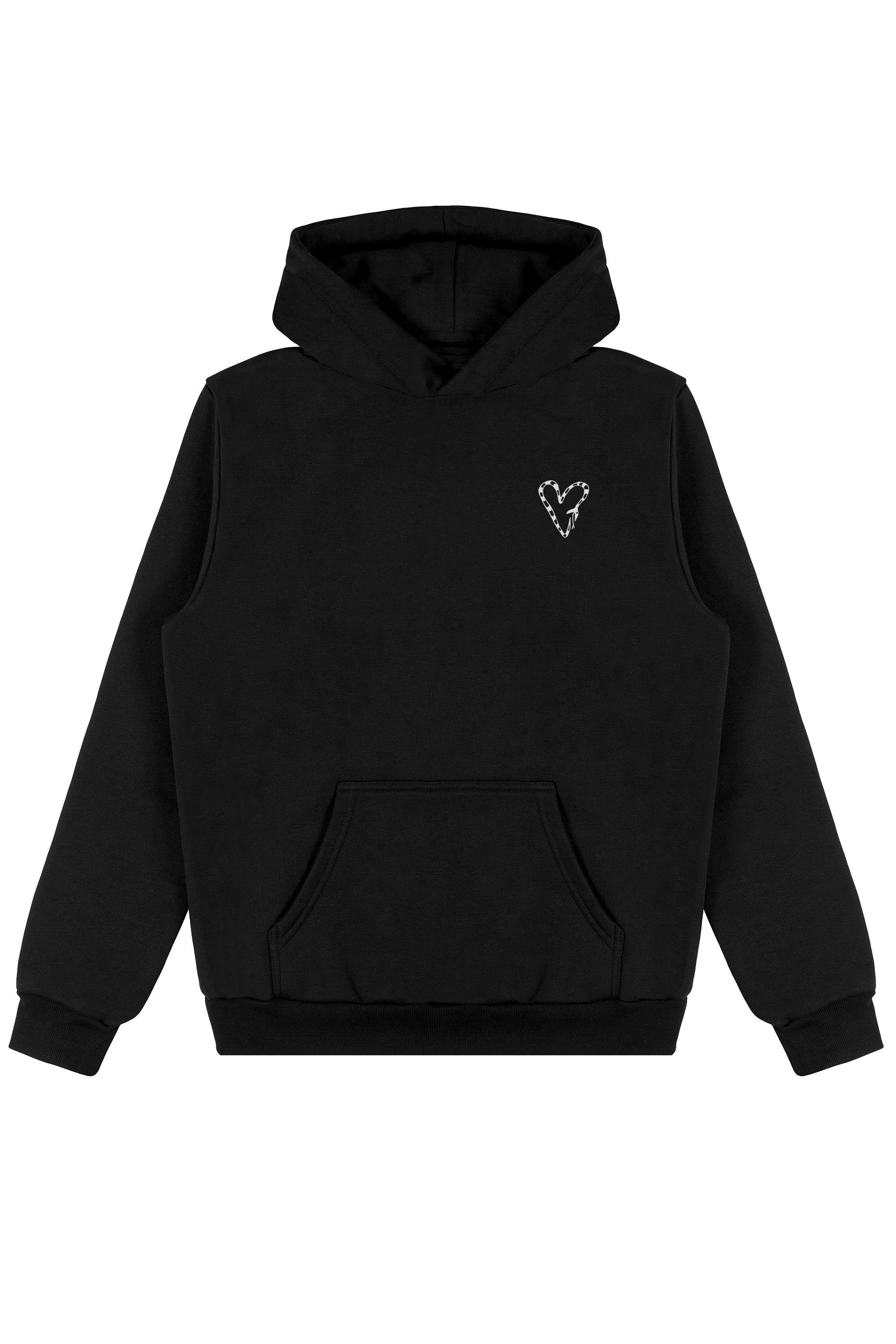 SEDUCE HOODIE IN NOIR 450gsm