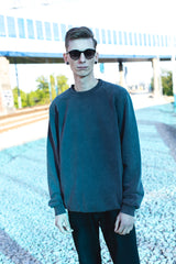 VINTAGE CREWNECK IN WASHED BLACK