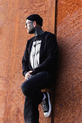 ESCAPE CREWNECK IN NOIR
