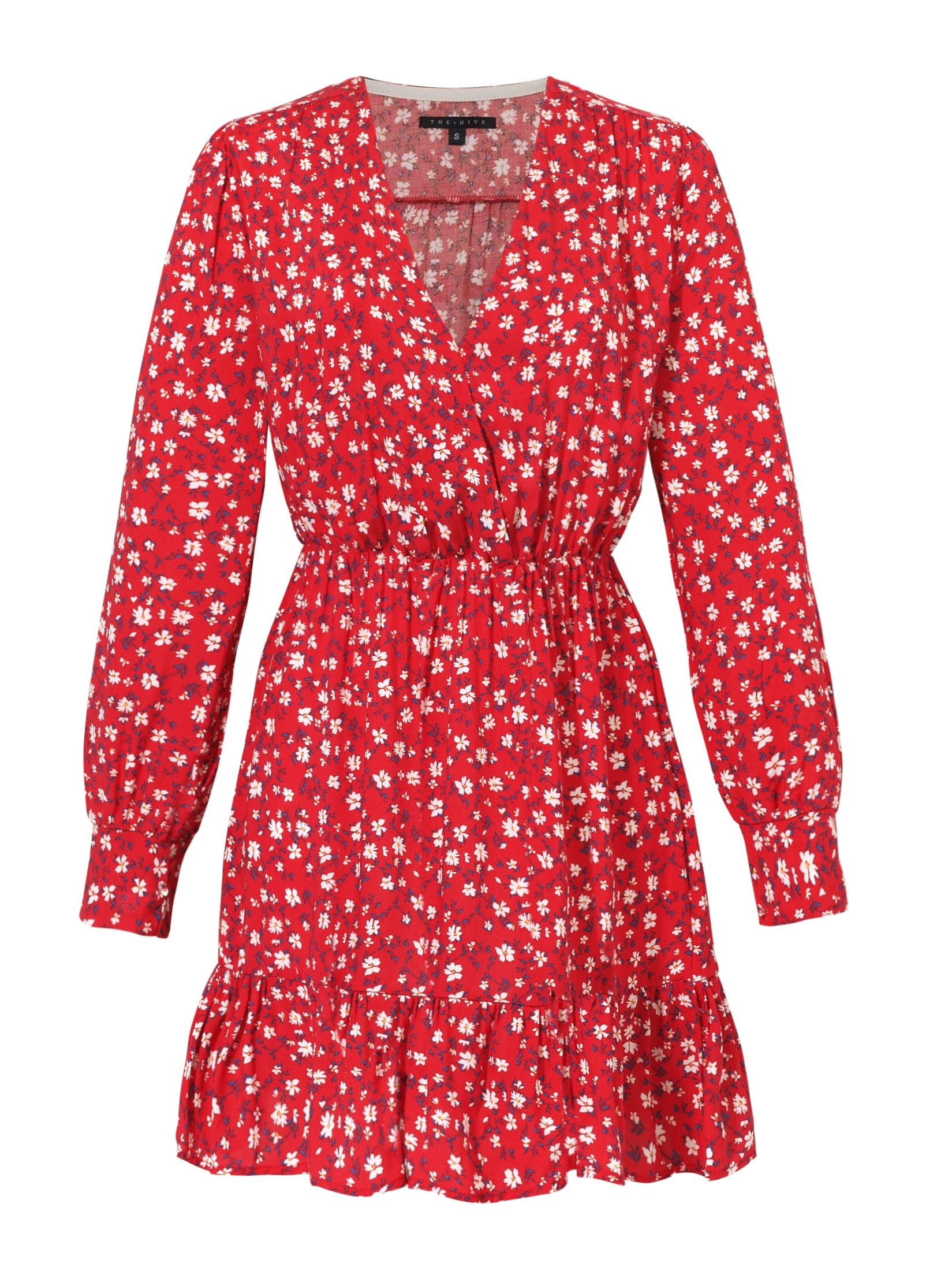 JANIS DRESS IN RED