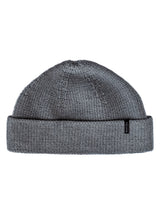 MERINO DOCKER SHORT BEANIE IN GRAY