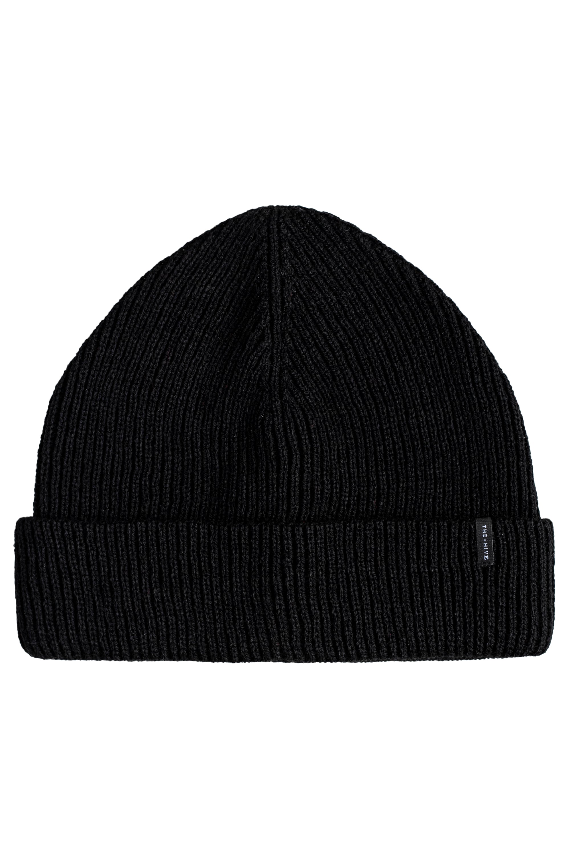 MERINO WINTER BEANIE IN BLACK