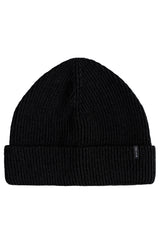 MERINO WINTER BEANIE IN BLACK