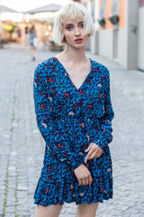 DORIS DRESS IN BLUE