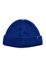 MERINO DOCKER SHORT BEANIE IN NAVY