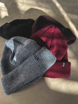 FISHERMAN BEANIE IN GREY