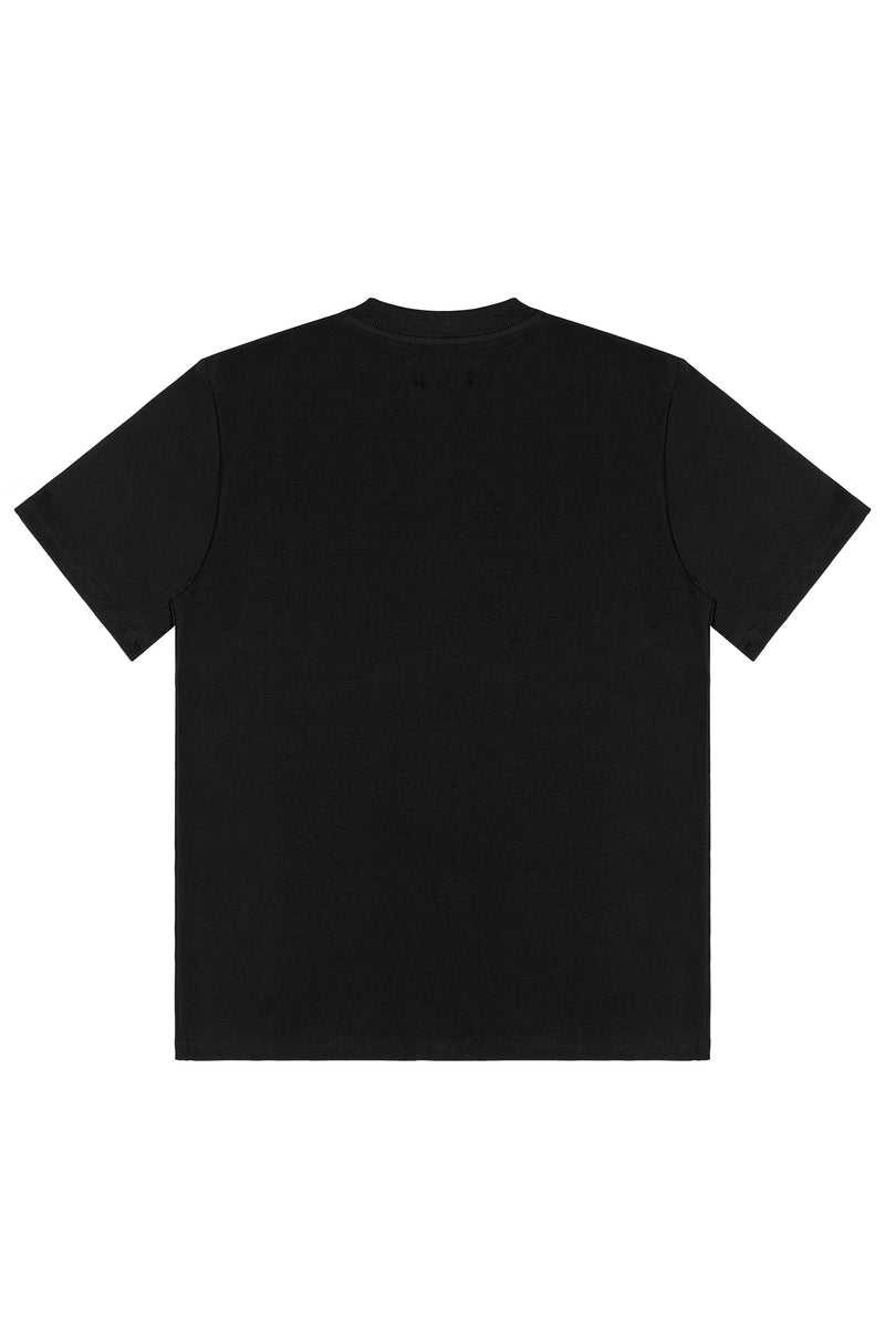 WIRE TEE IN BLACK