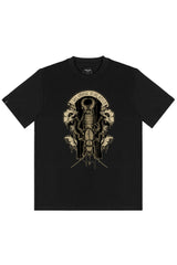 BRAIN TEE IN BLACK
