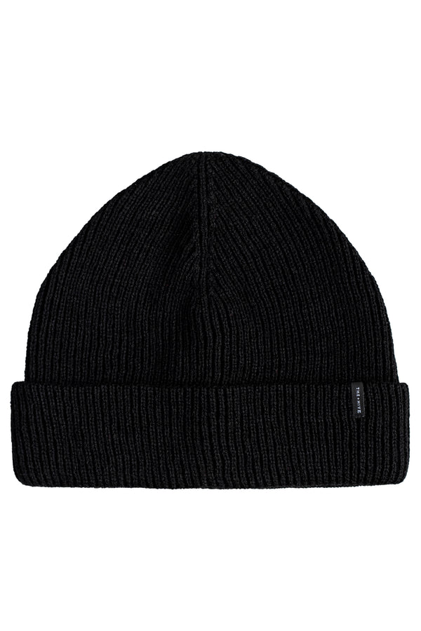 MERINO WINTER BEANIE IN BLACK