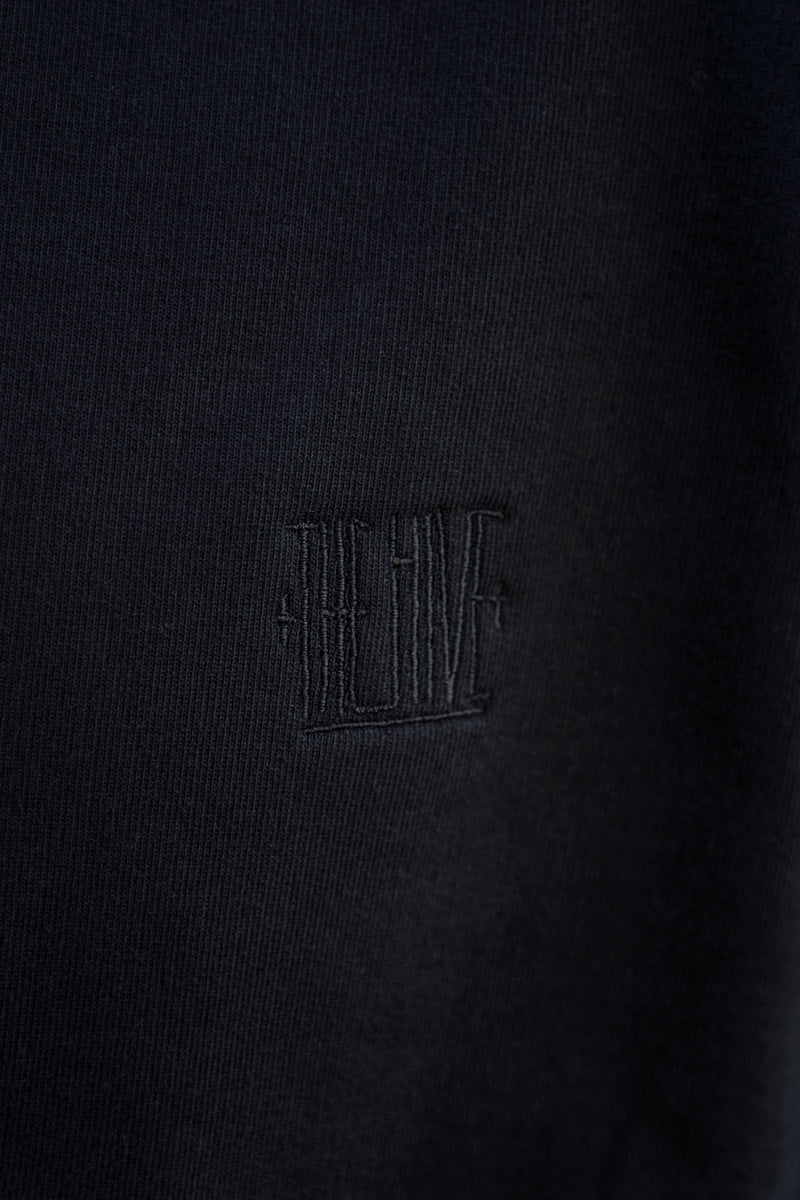 HIVE CREWNECK IN NOIR 450gsm