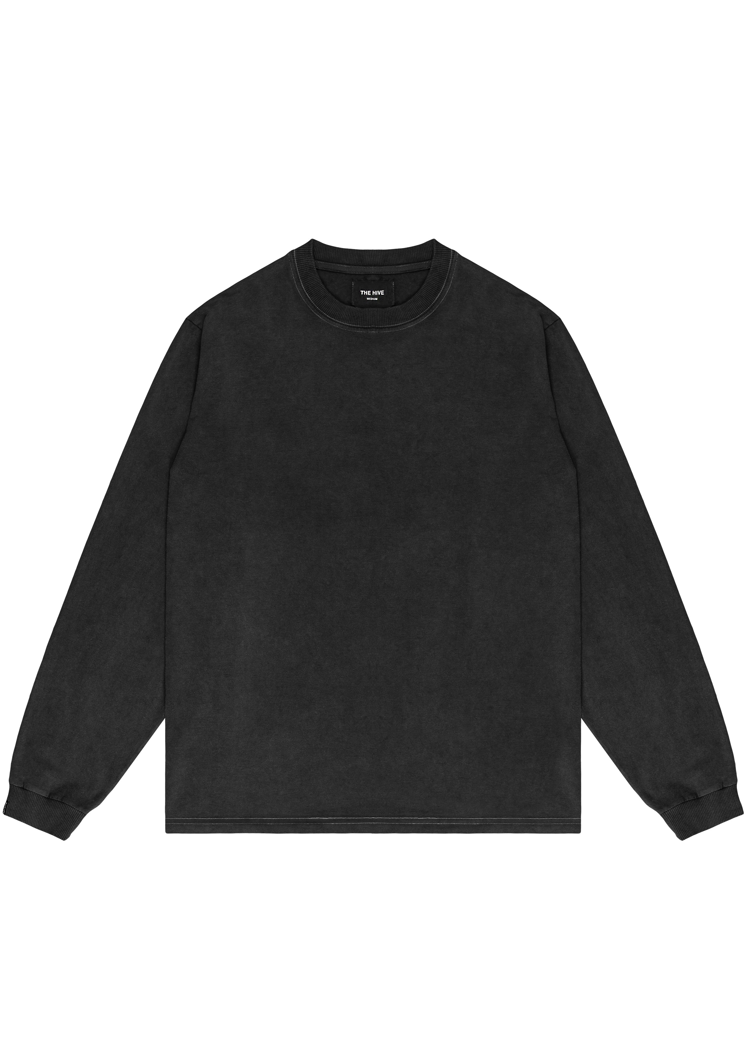 WASHED BLACK LONGSLEEVE
