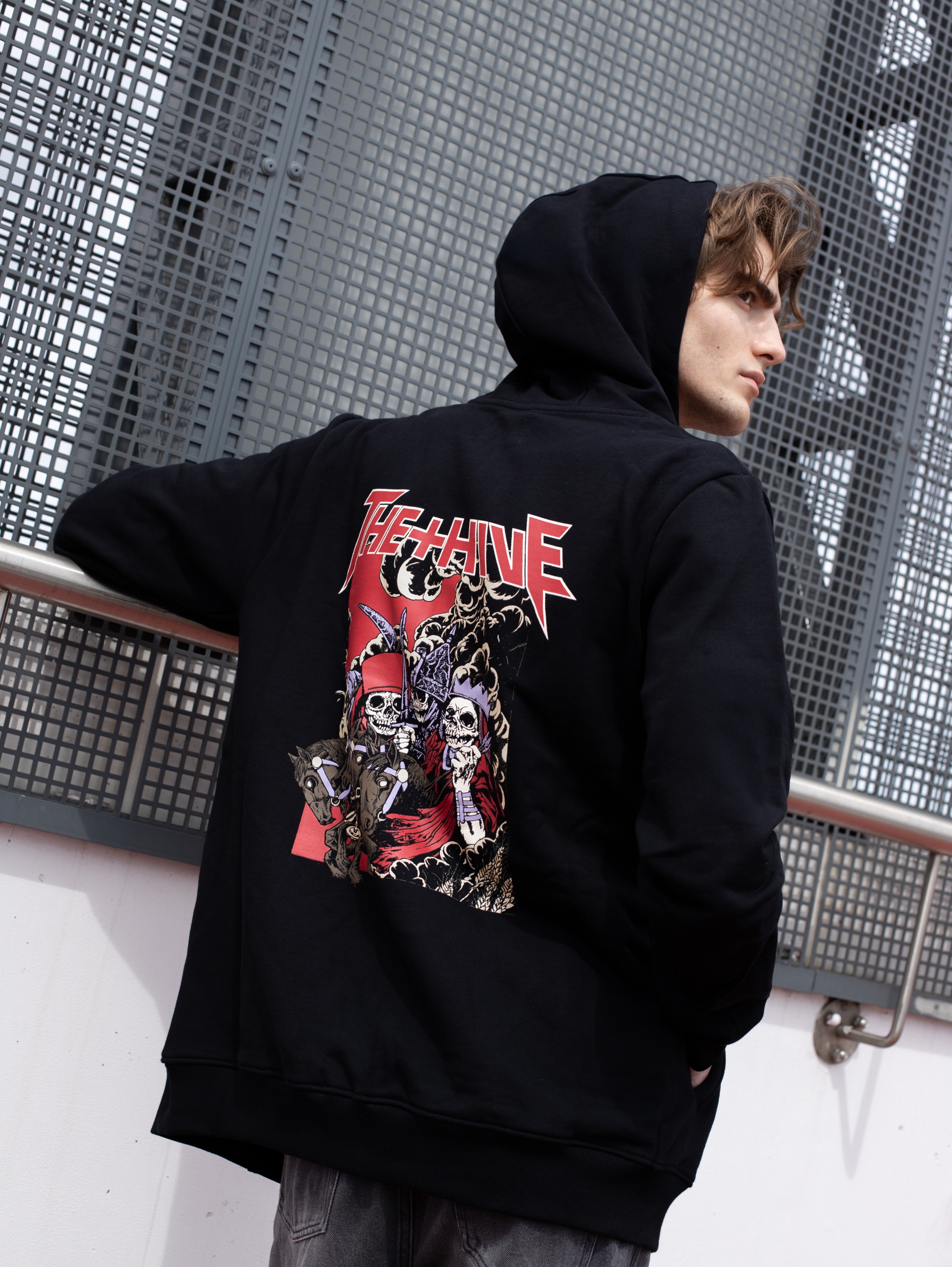 HORSEMEN ZIP HOODIE JACKET 450GSM