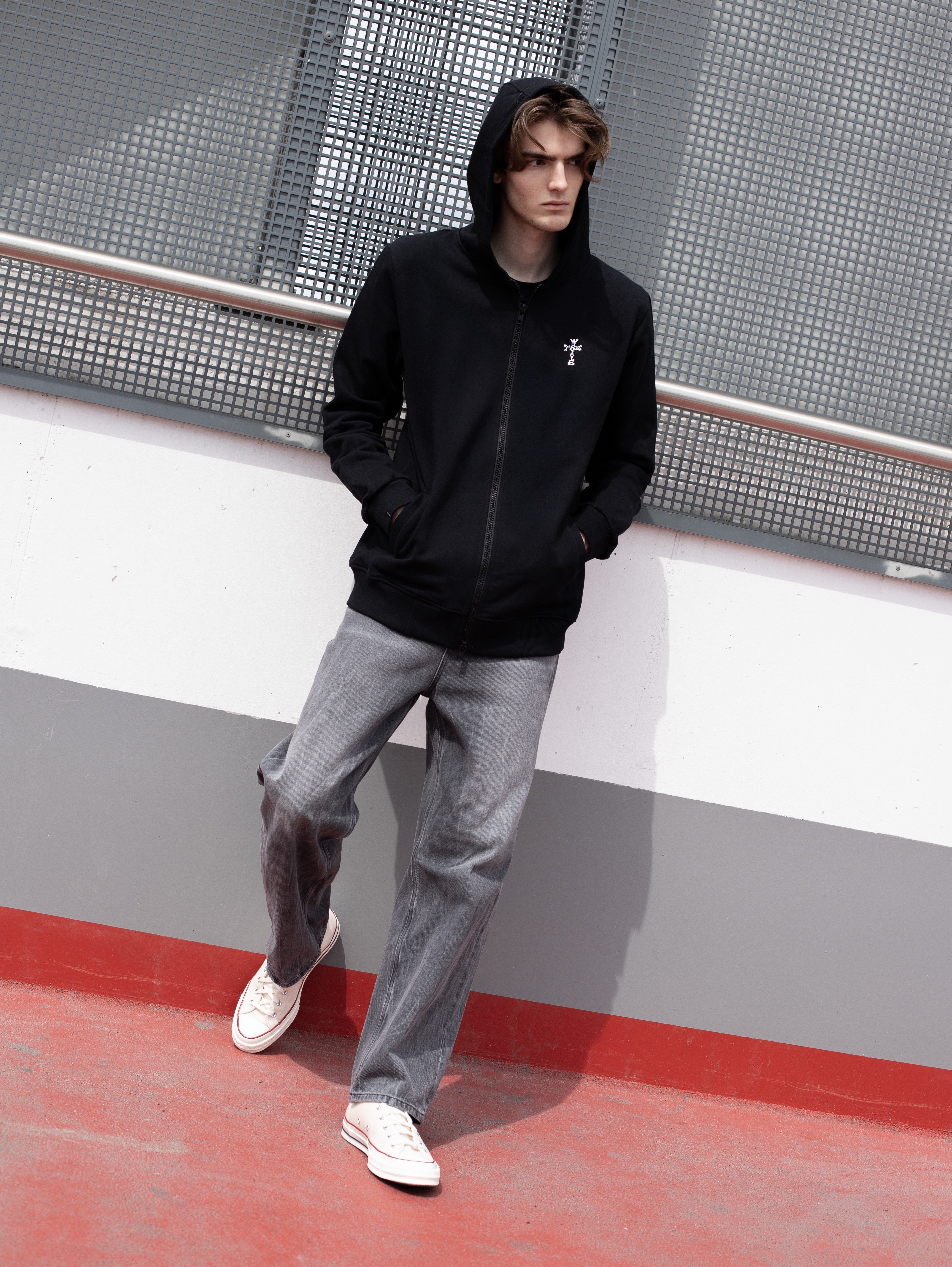 HORSEMEN ZIP HOODIE JACKET 450GSM