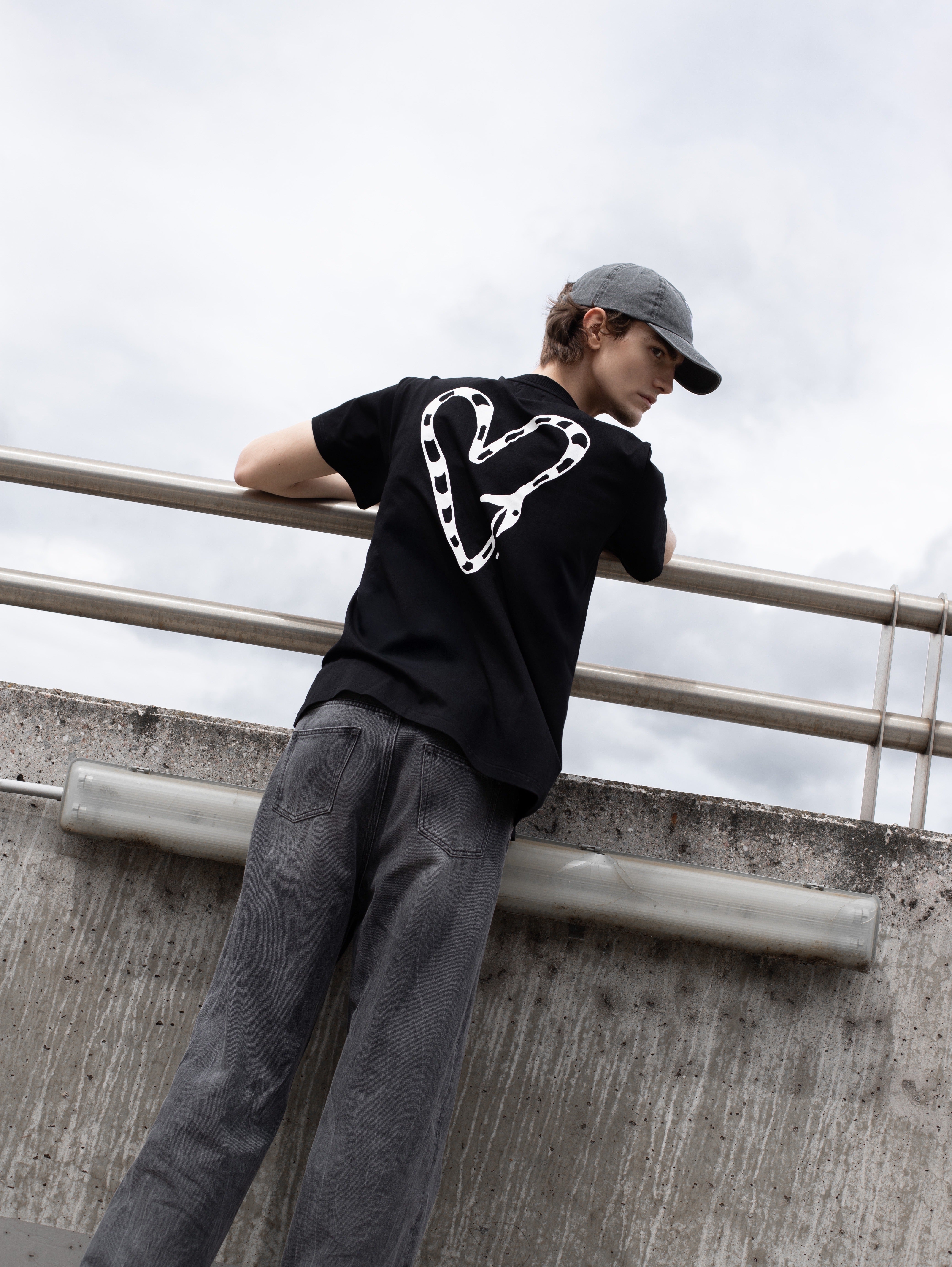 VICIOUS TEE IN NOIR