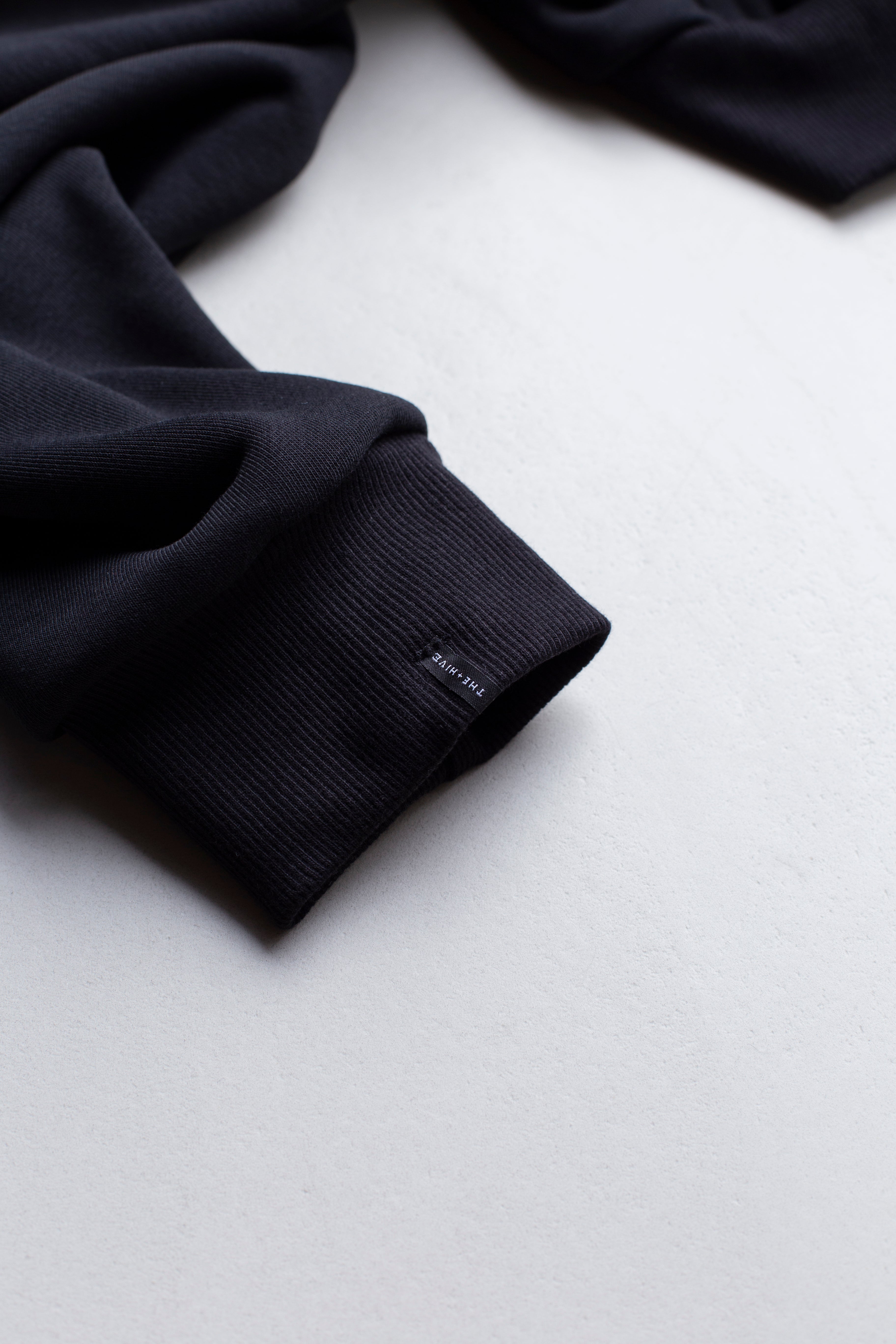 SEDUCE HOODIE IN NOIR 450gsm