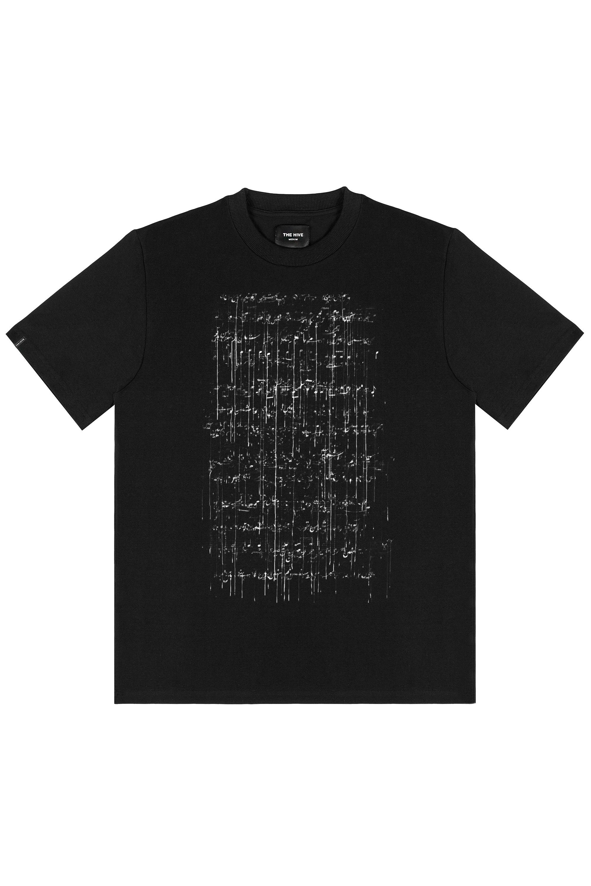 VINITUS TEE IN BLACK