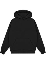BLACK HOODIE 450GSM