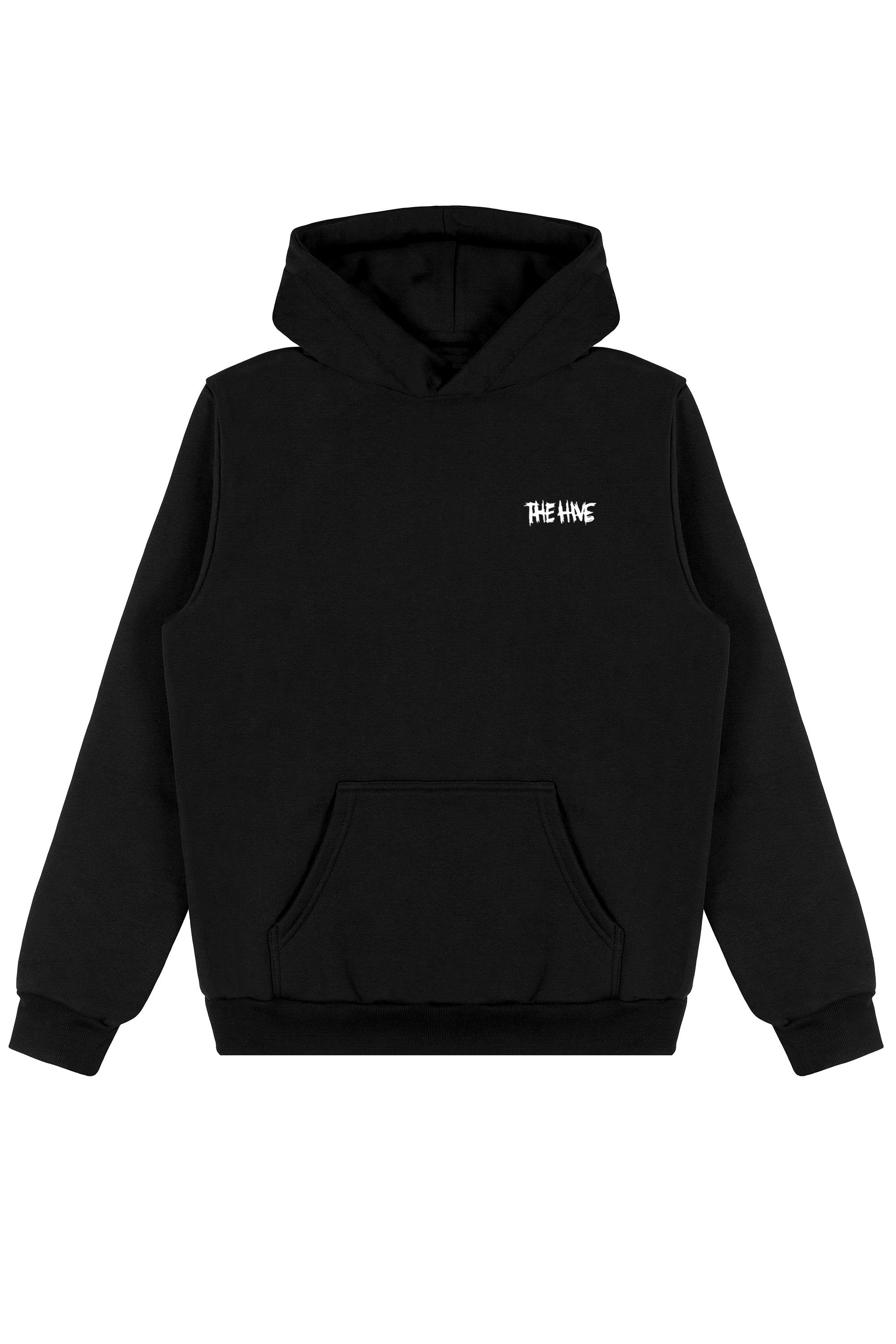 DOPE HOODIE IN BLACK 450gsm