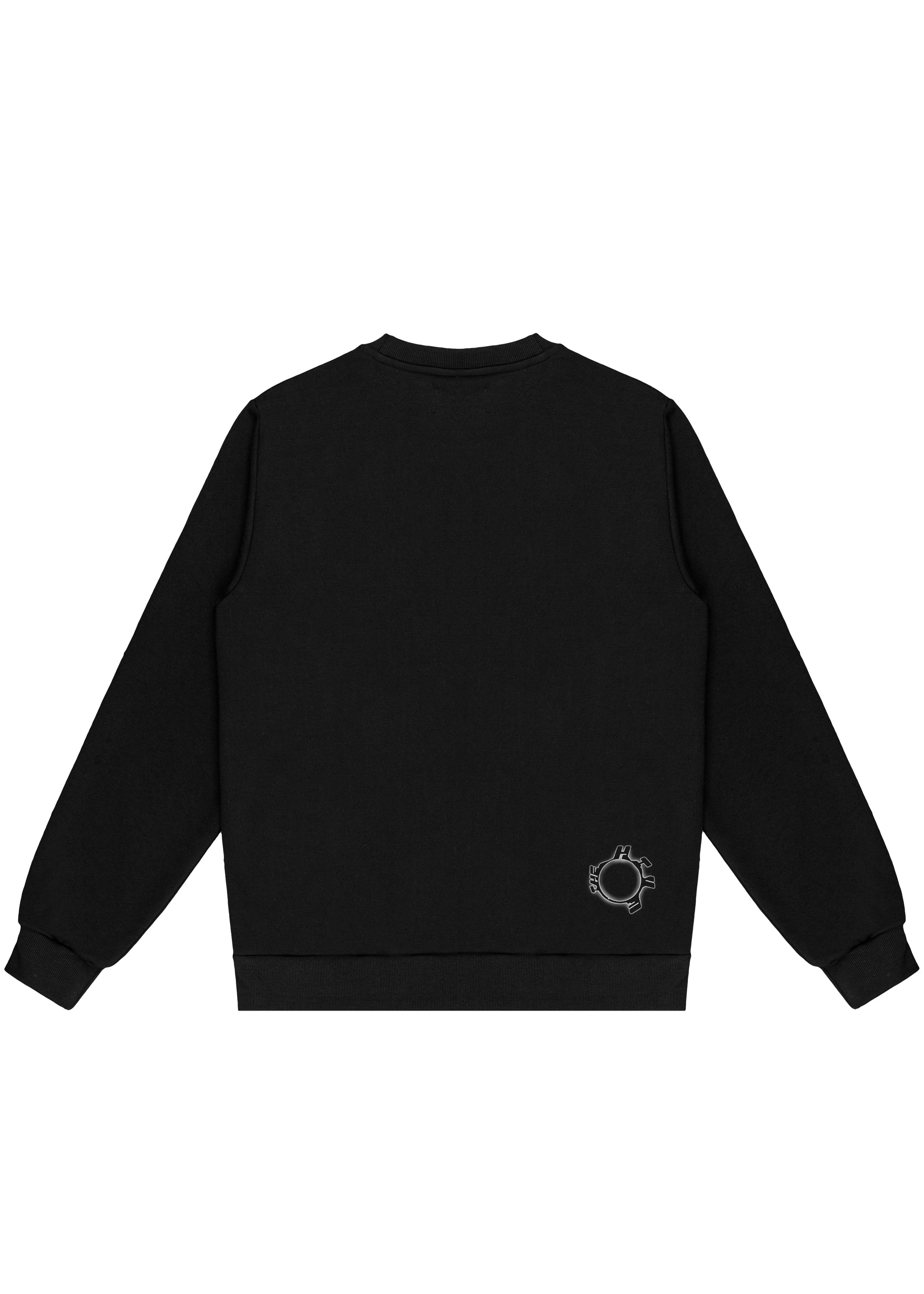 ESCAPE CREWNECK IN NOIR