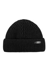 DUST DOCKER MERINO  BEANIE IN BLACK