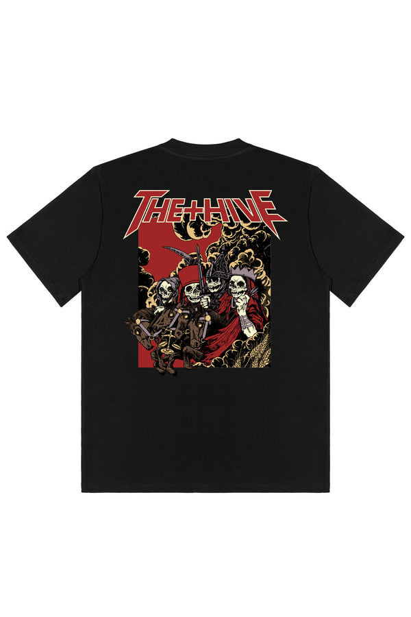 HORSEMEN TEE IN BLACK