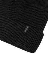 MERINO WINTER BEANIE IN BLACK