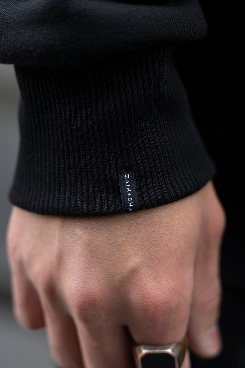 SEDUCE HOODIE IN NOIR 450gsm