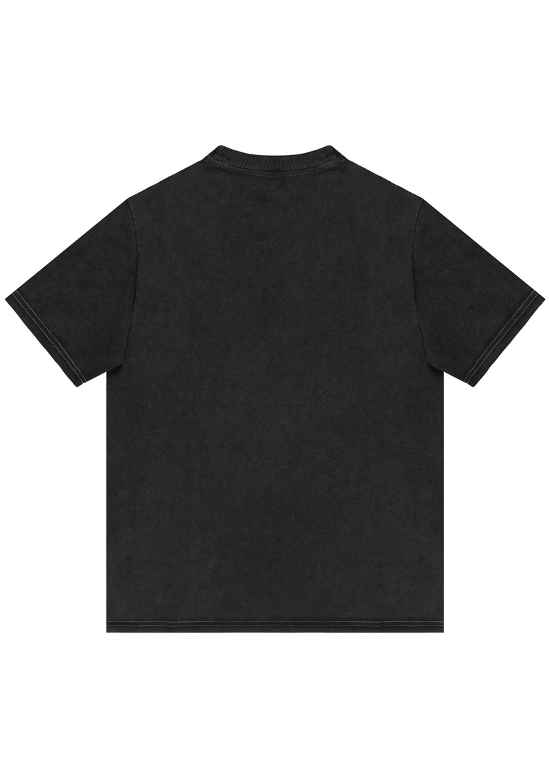 WASHED BLACK TEE