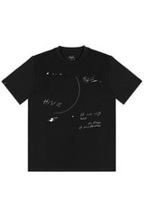 WALL TEE IN BLACK