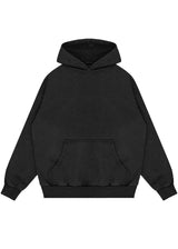 VINTAGE BLACK HOODIE 510GSM