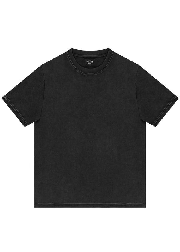 WASHED BLACK TEE