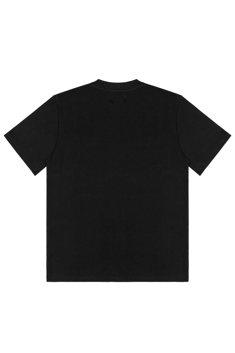 CRAFTED TEE IN BLACK