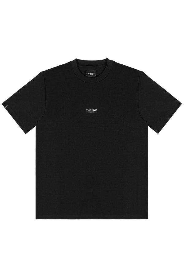 CRAFTED TEE IN BLACK