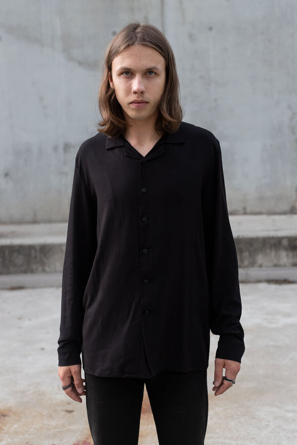 LONG NOIR SHIRT