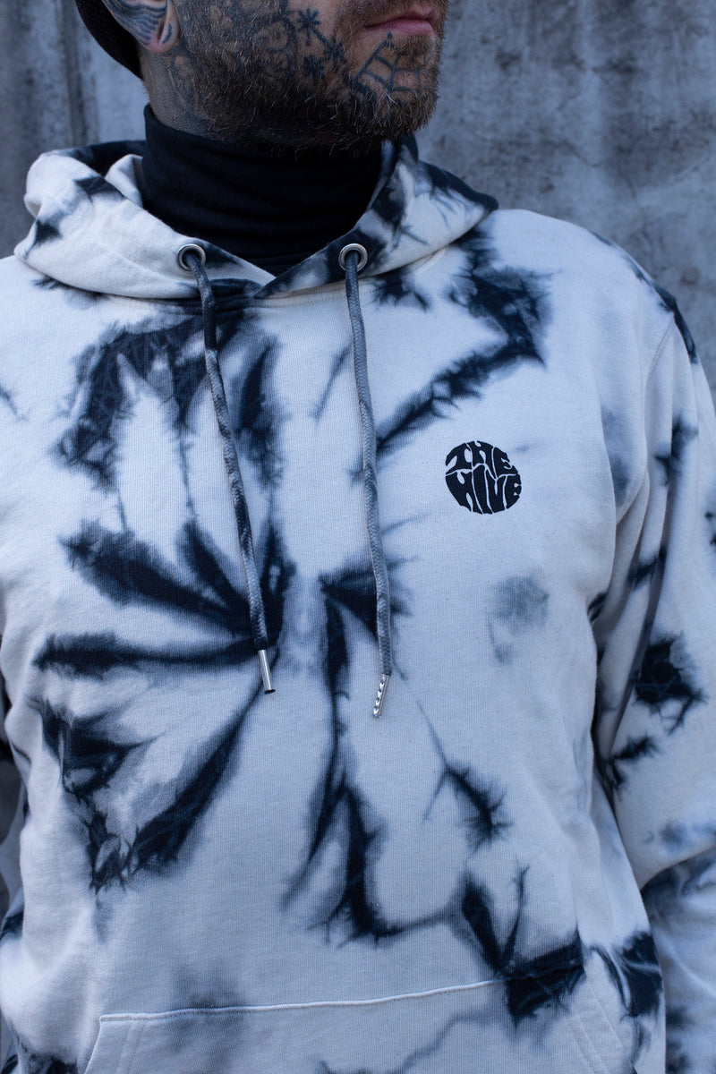Tie Dye Long Hoodie Young Fabulous Broke Oversized Tie Dye Hoodie